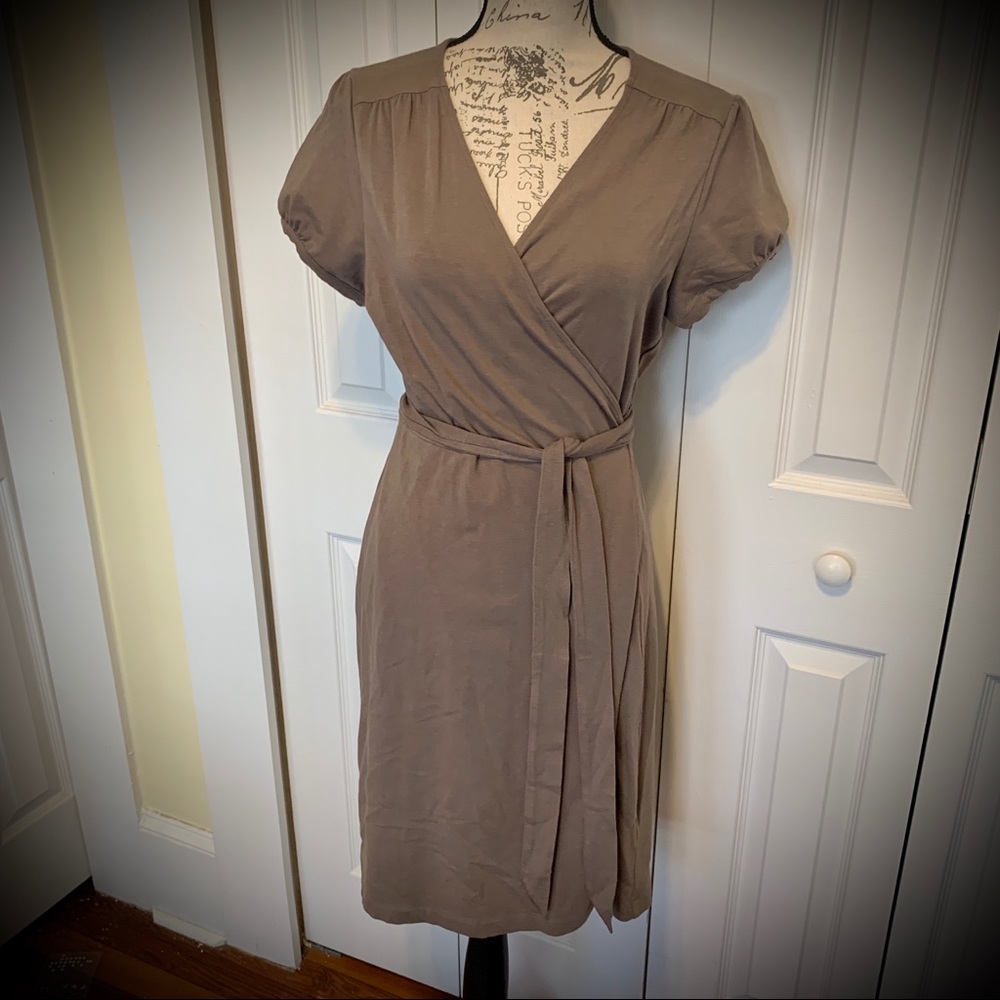 Lands’ End wrap dress